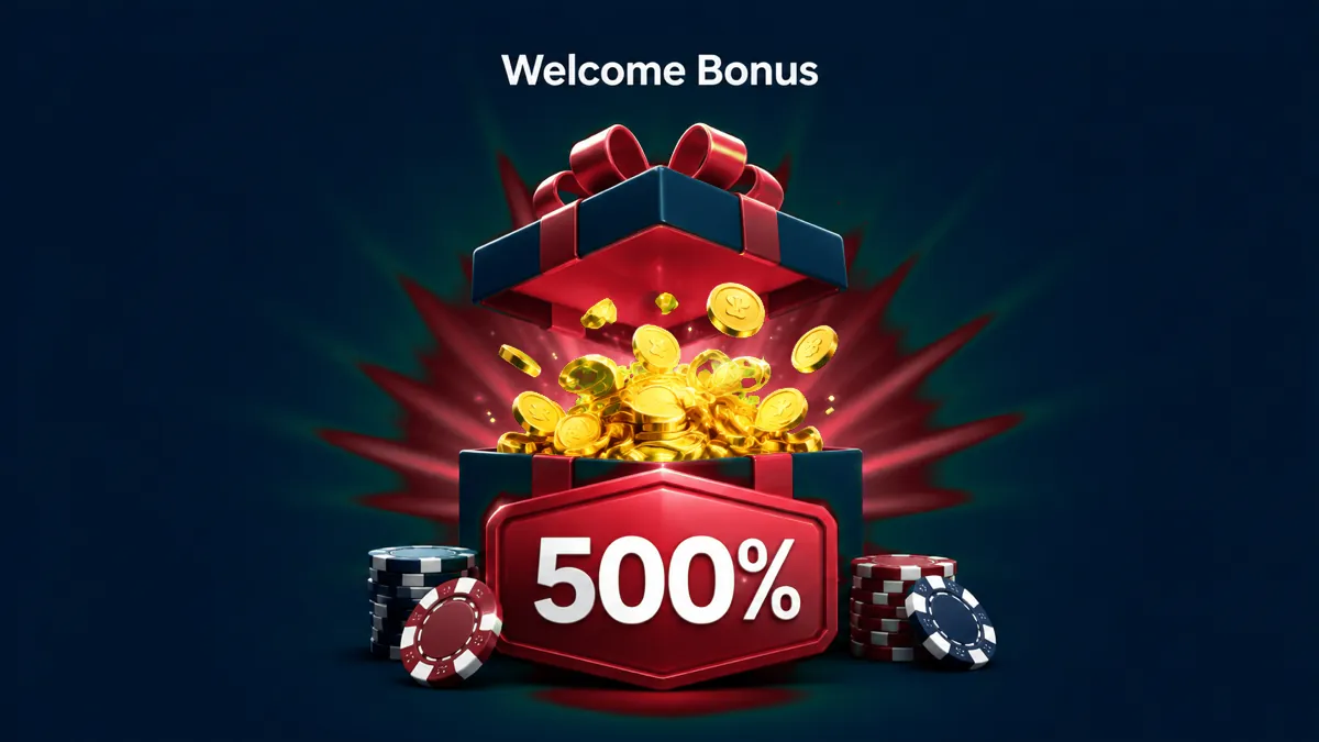 1Win 500% welcome package